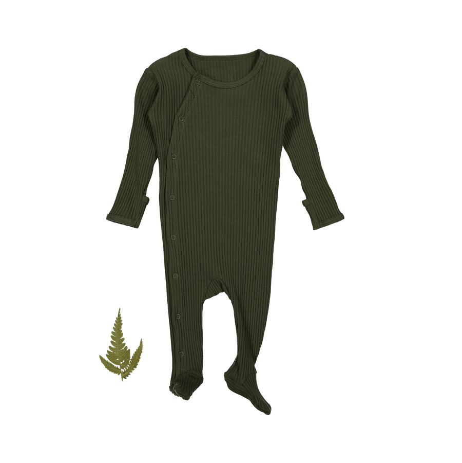 The Snap Romper - Moss