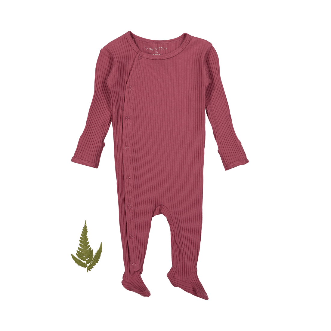 The Snap Romper - Raspberry