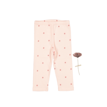 The Printed Legging - Rose Flower