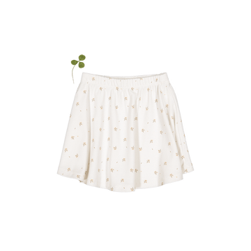The Printed Skirt - Tan Blossom
