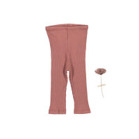The Legging - Rosewood Ribbed