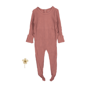 The Romper - Rosewood Ribbed