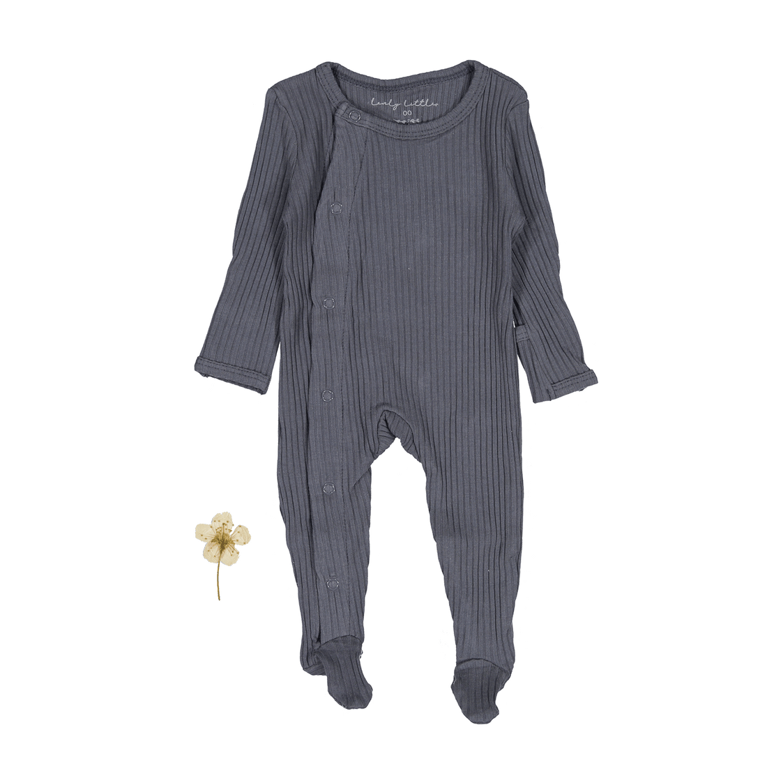 The Snap Romper - Steel