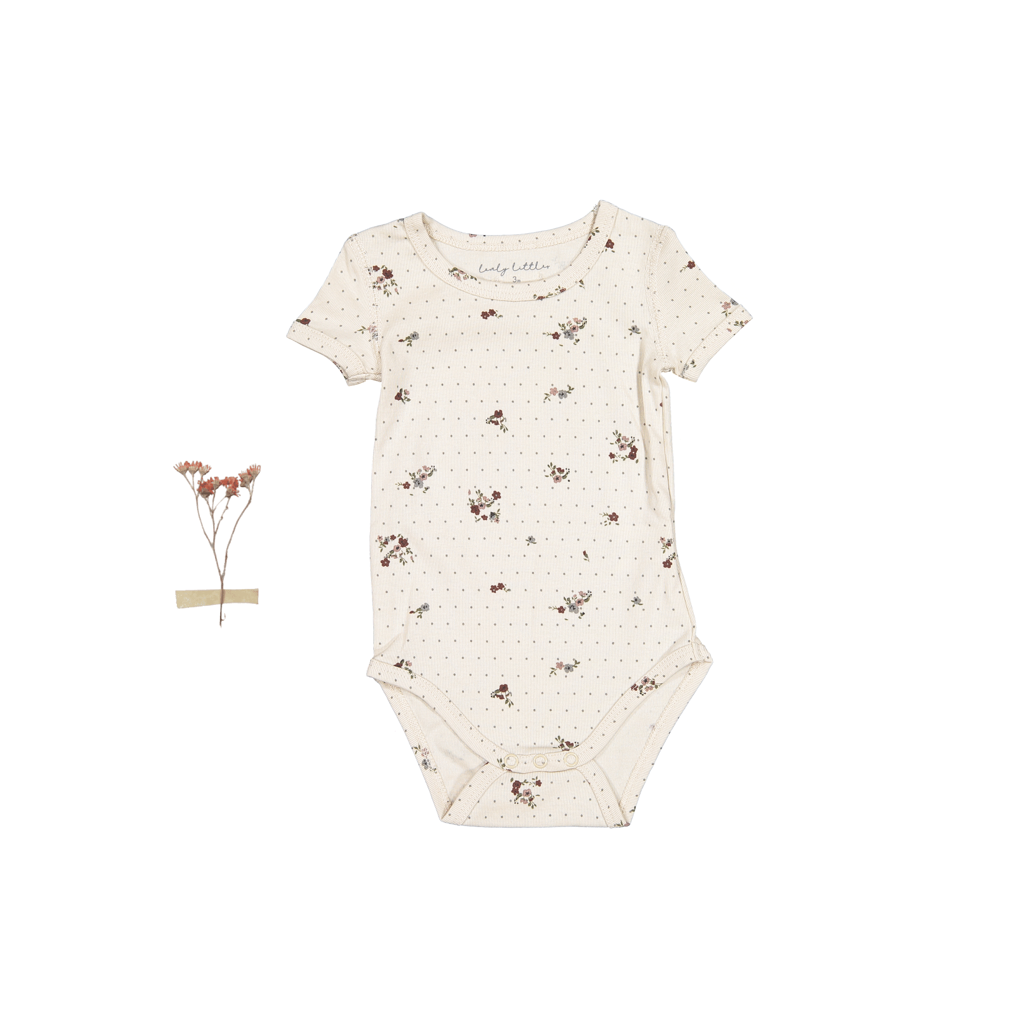 colombe floral onesie