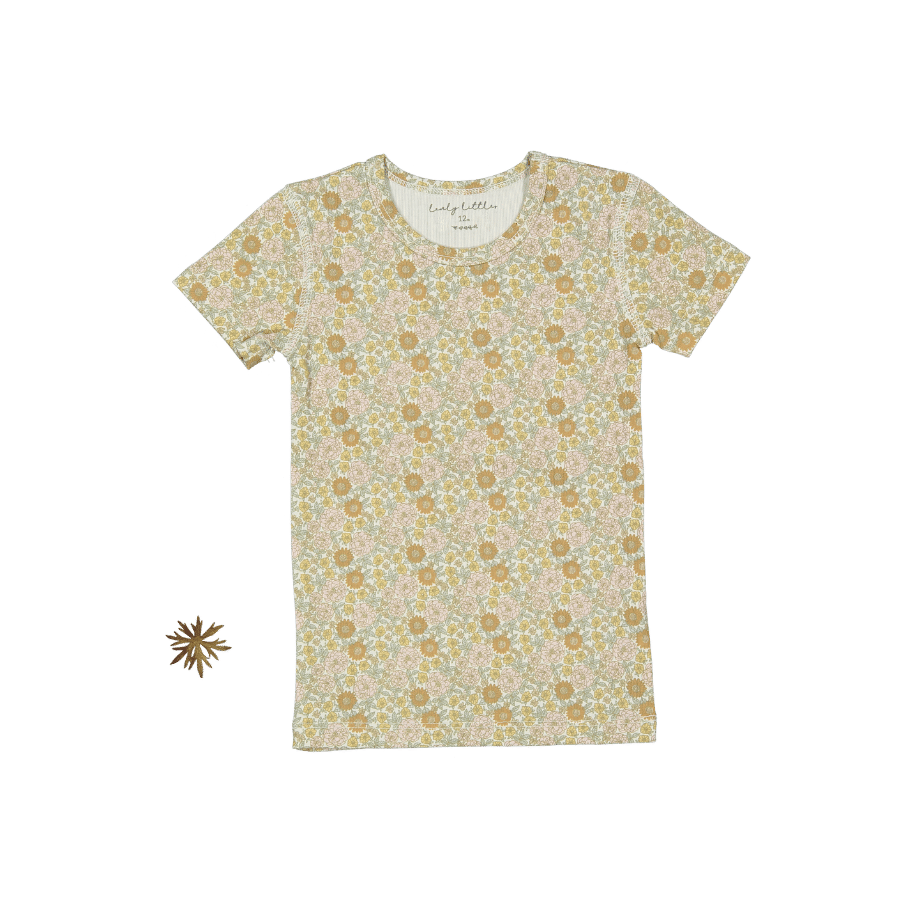 The Printed Short Sleeve Tee - Meadow