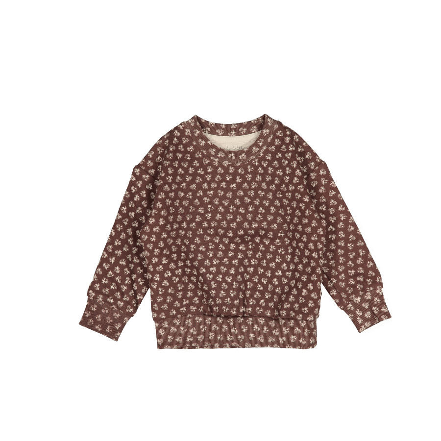 The Printed Sweatshirt - Rustic Floral