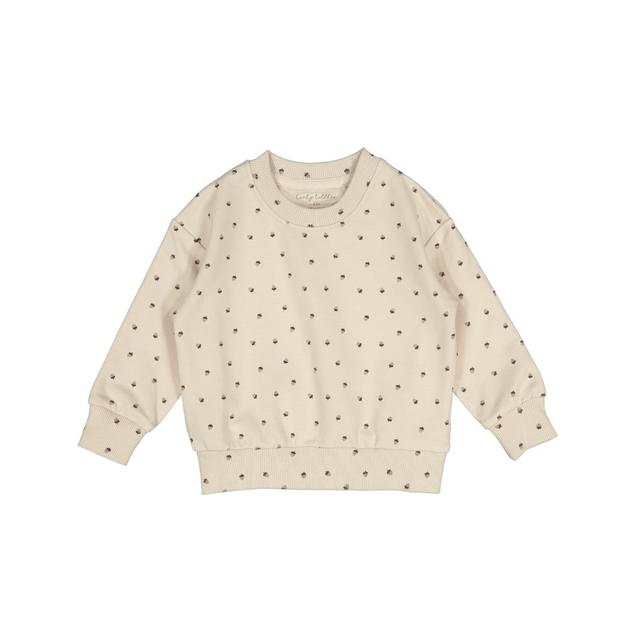 The Printed Sweatshirt -  Acorn