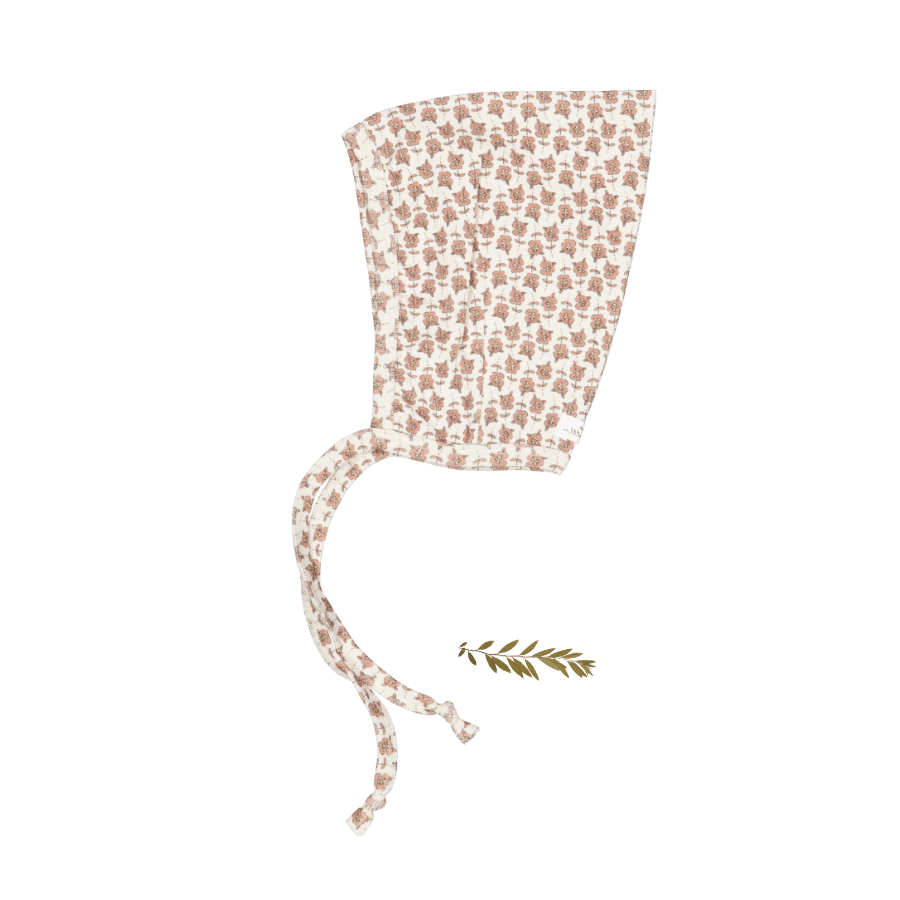 The Printed Pixie Bonnet - Rose Willow