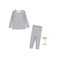 The Legging Set - Steel Gingham