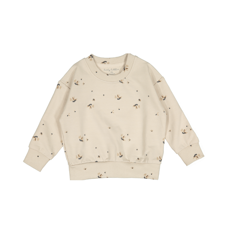 The Printed Sweatshirt - Olive