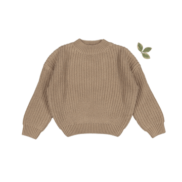 The Chunky Knit Sweater - Espresso