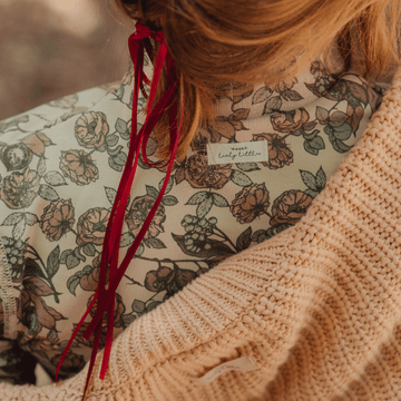The Printed Turtleneck - Magnolia