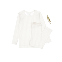 The Printed Pajama Set - Pointelle