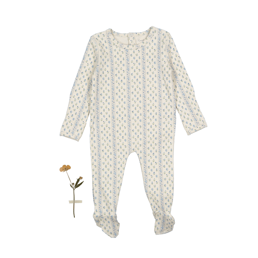The Printed Romper - Lux Blue