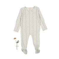 The Printed Romper - Lux Blue