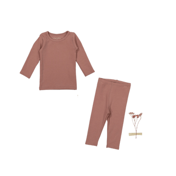 The Legging Set - Rosewood