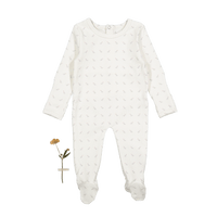 The Printed Romper - Soft Bird