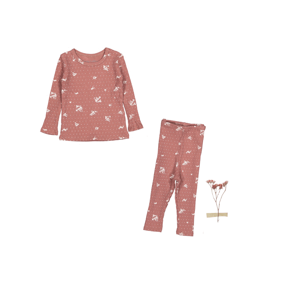 The Legging Set - Rosewood Floral