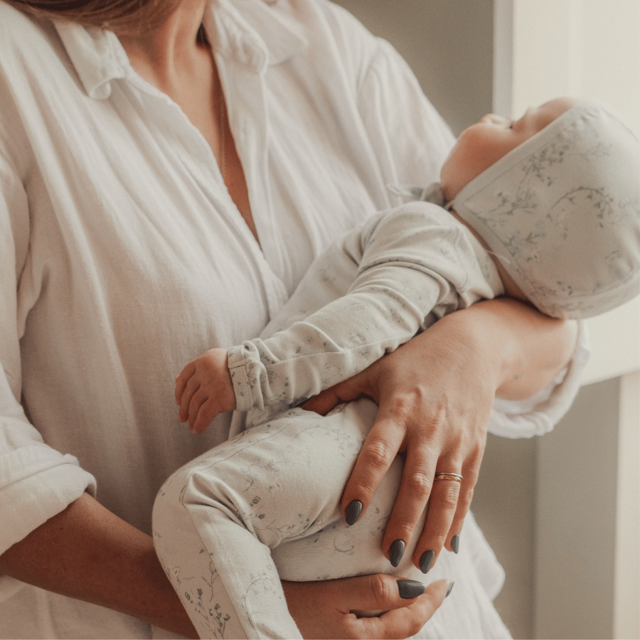 The Printed Romper - Joy Blue