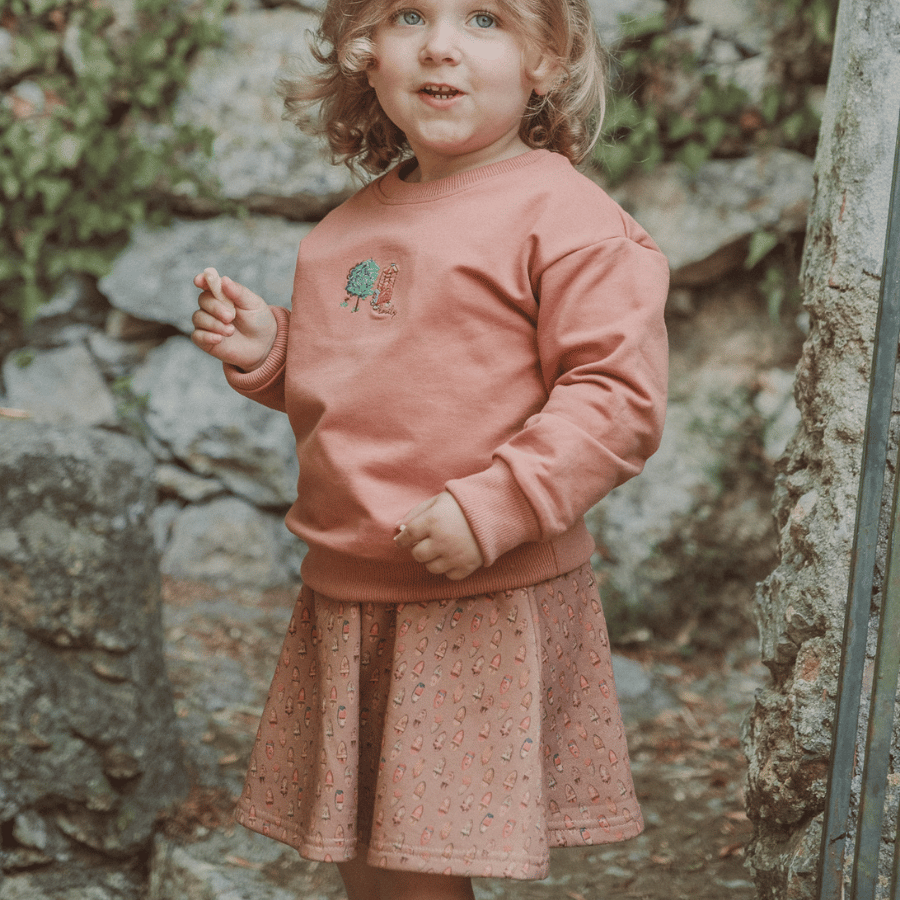 The Printed Skirt - Dutch Shoes