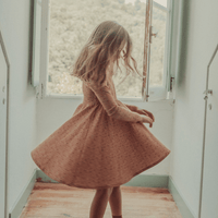 The Printed Long Sleeve Dress - Dutch Shoes