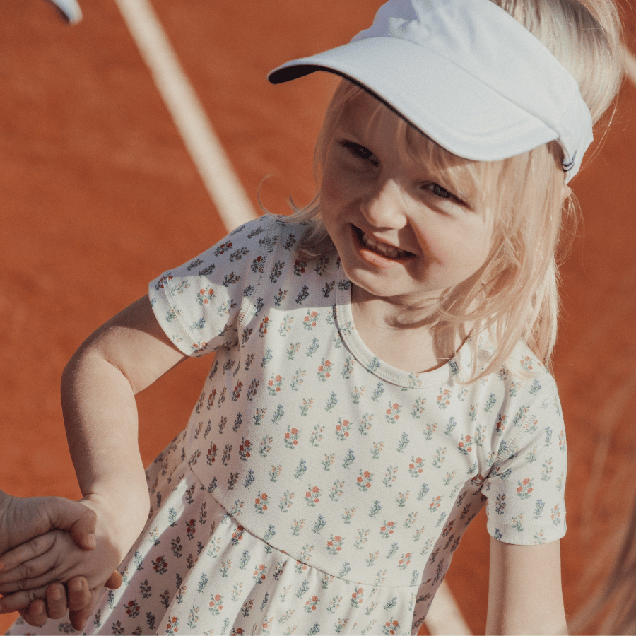 The Printed Short Sleeve Dress - Esme