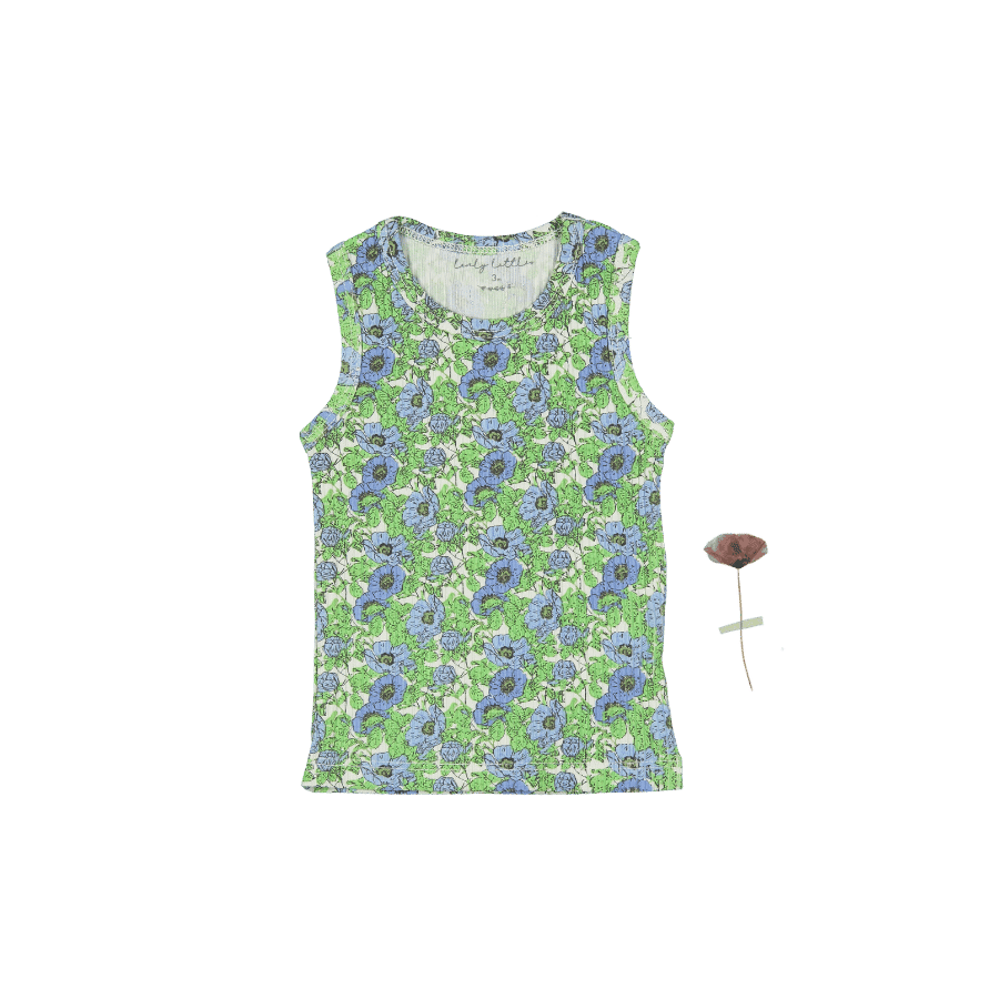 The Printed Tank - Pansy