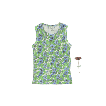 The Printed Tank - Pansy