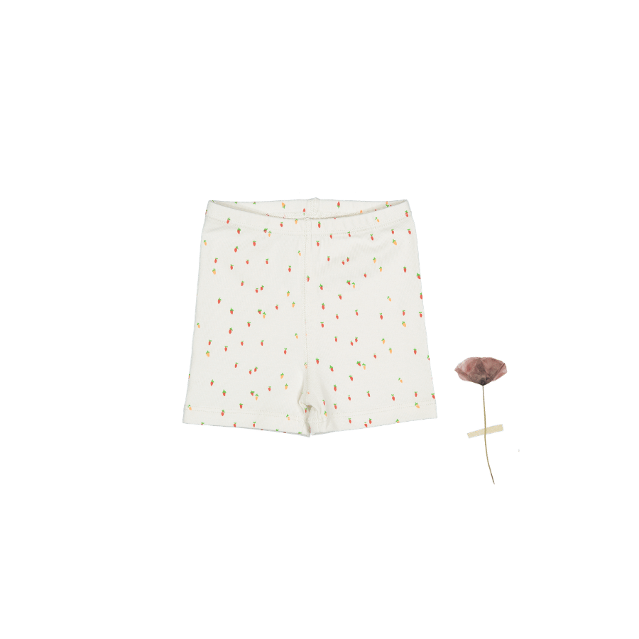 The Printed Short - Raspberry Red