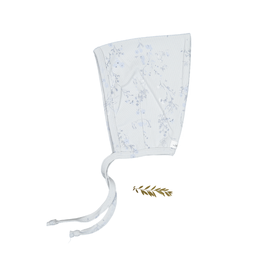 The Printed Pixie Bonnet - Joy Blue