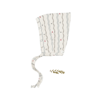 The Printed Pixie Bonnet - Meri Sea