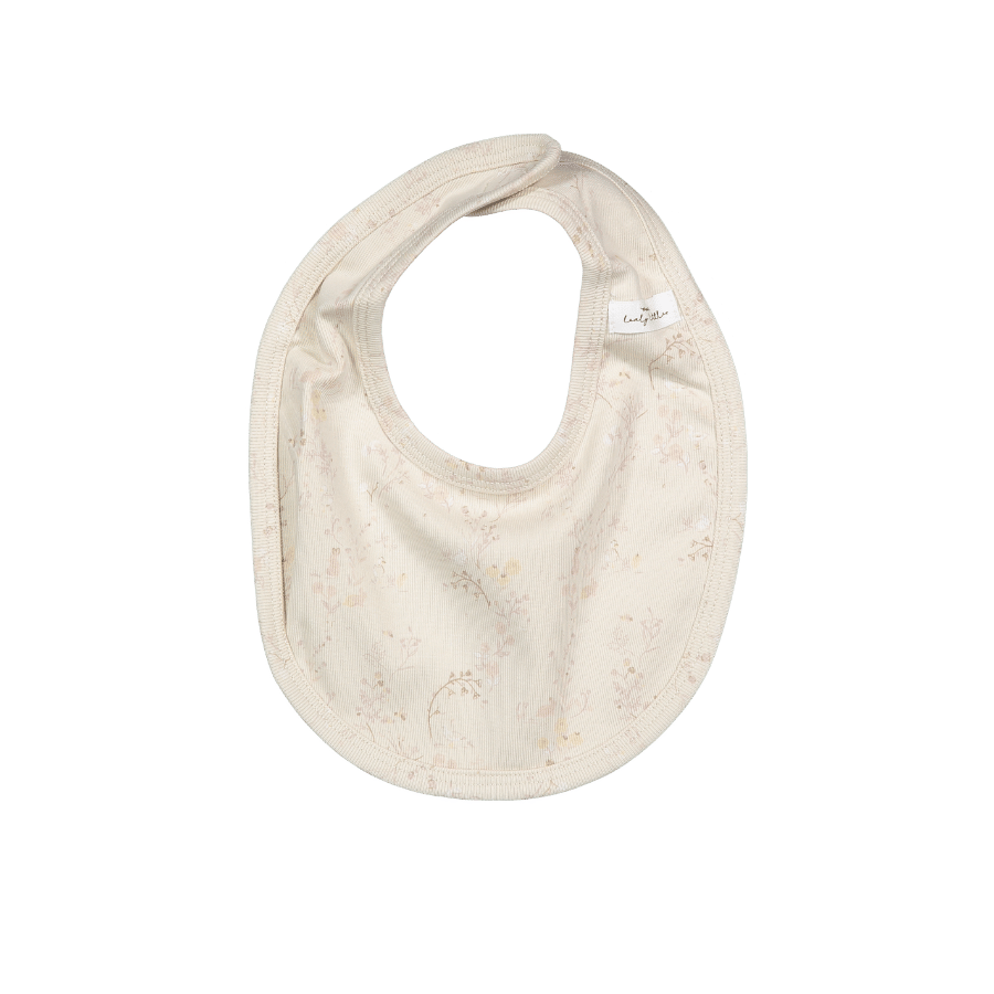 The Printed Bib - Joy Pink