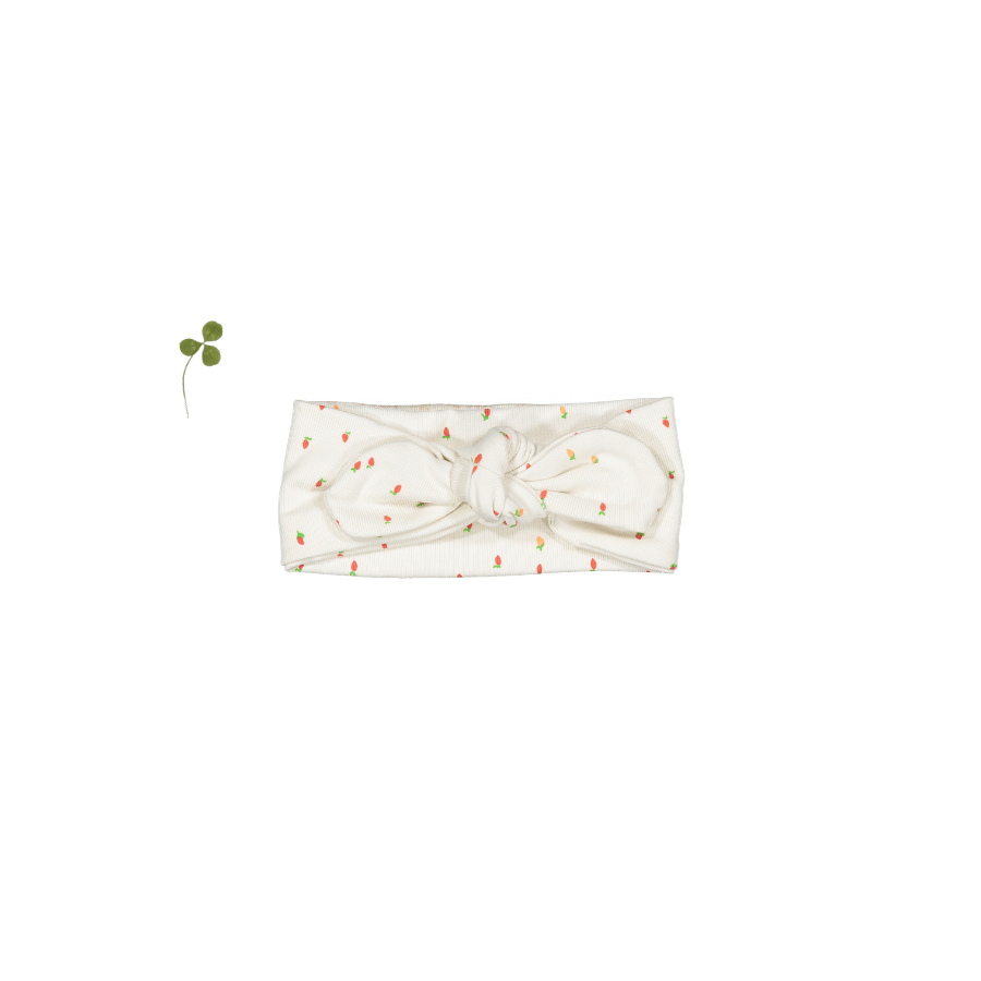 The Printed Headband - Raspberry Red