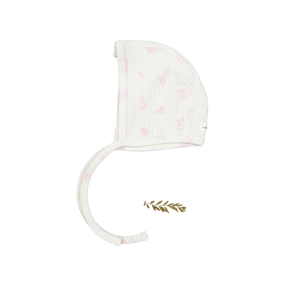 The Printed Bonnet - Meadow Pink