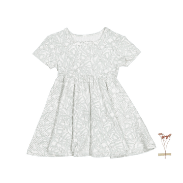 The Printed Short Sleeve Dress - Willa