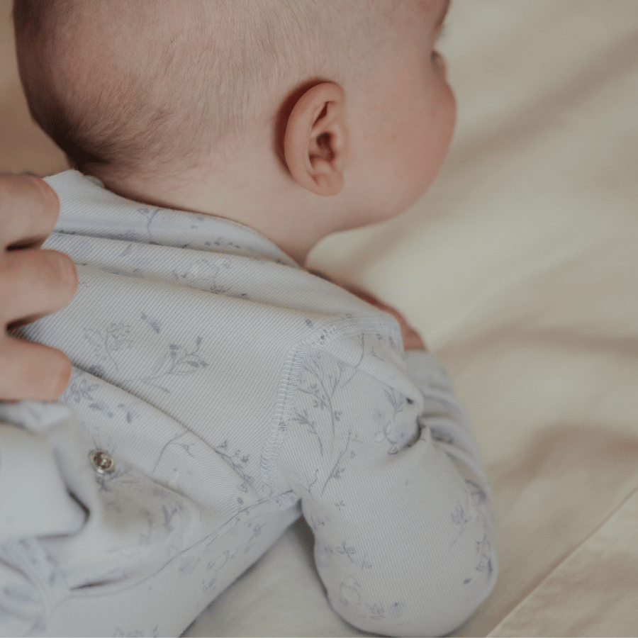 The Printed Romper - Joy Blue