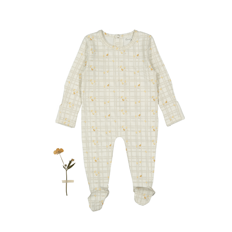 The Printed Romper - Baby Chick