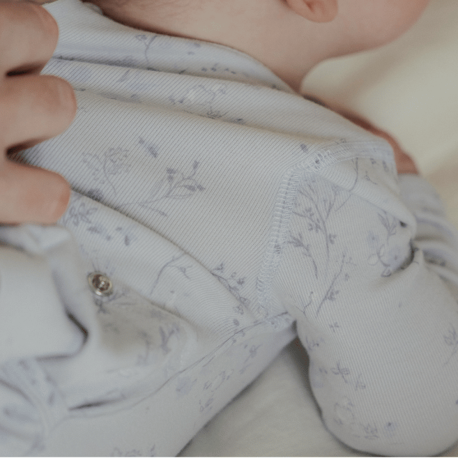 The Printed Pixie Bonnet - Joy Blue