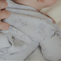 The Printed Pixie Bonnet - Joy Blue