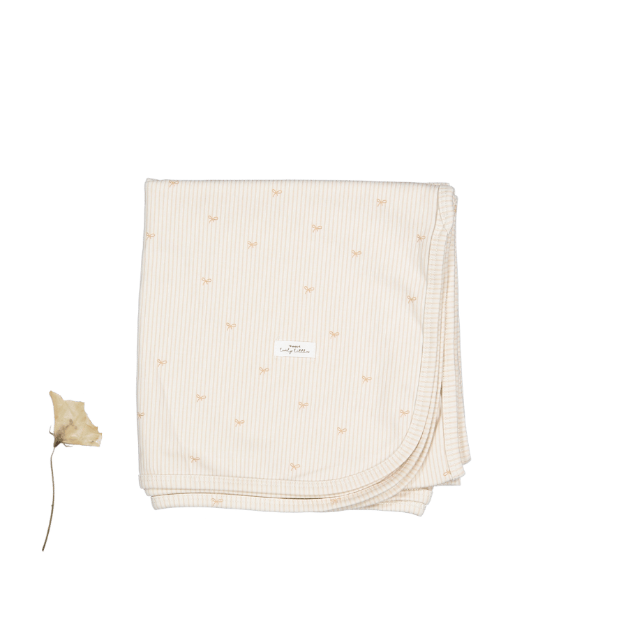 The Printed Blanket - Pink Bow