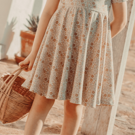 The Printed Skirt- Meadow