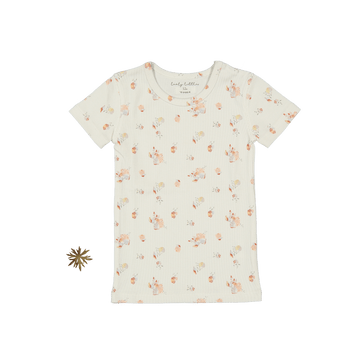 The Printed Short Sleeve Tee - Seashell