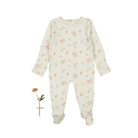 The Printed Romper - Seashell