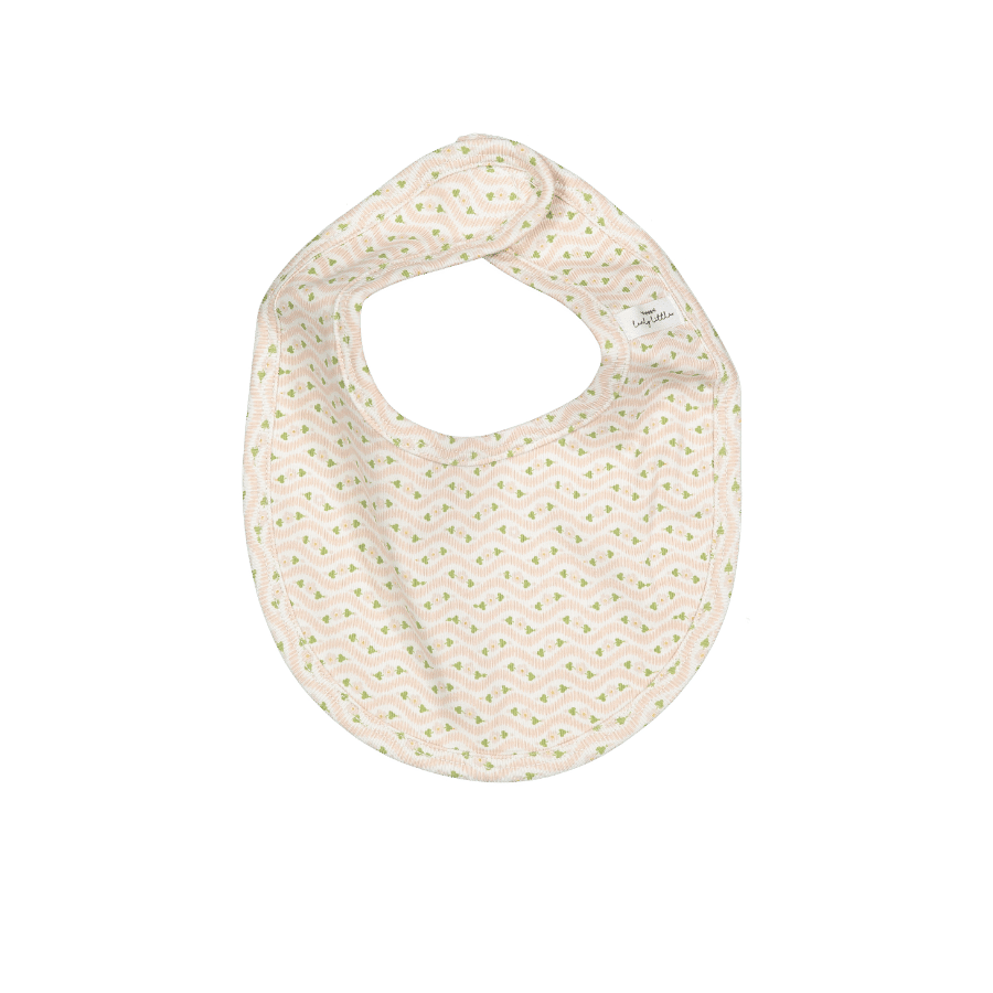 The Printed Bib - Elsie Pink