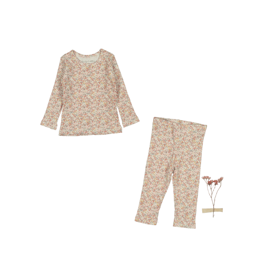 The Legging Set - Mist Floral