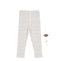 The Printed Legging - White Checkered