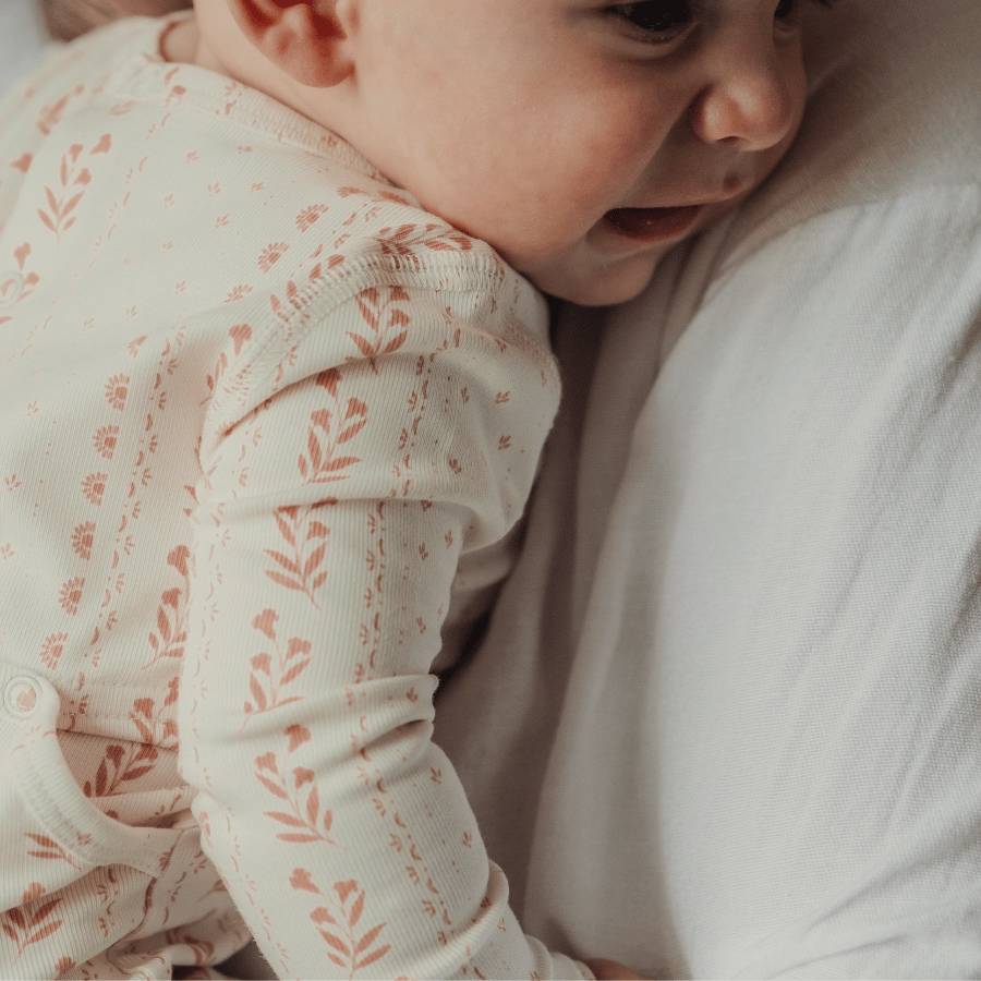 The Printed Romper - Pink Tapestry