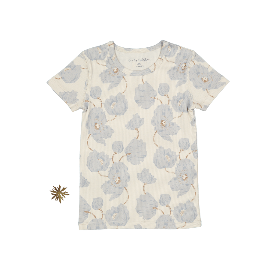The Printed Short Sleeve Tee - Camellia