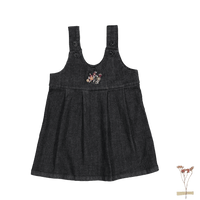 The Denim Dress - Black