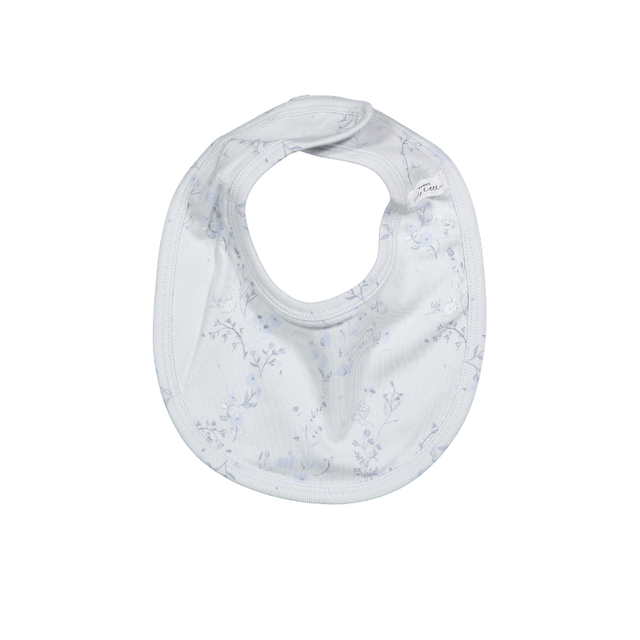 The Printed Bib - Joy Blue